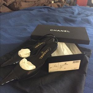Chanel Black Sandal